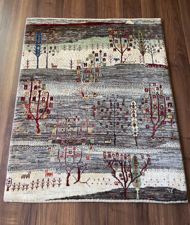 ゾランヴァリ ギャッベ 131×102cm ZOLLANVARI - メルカリ