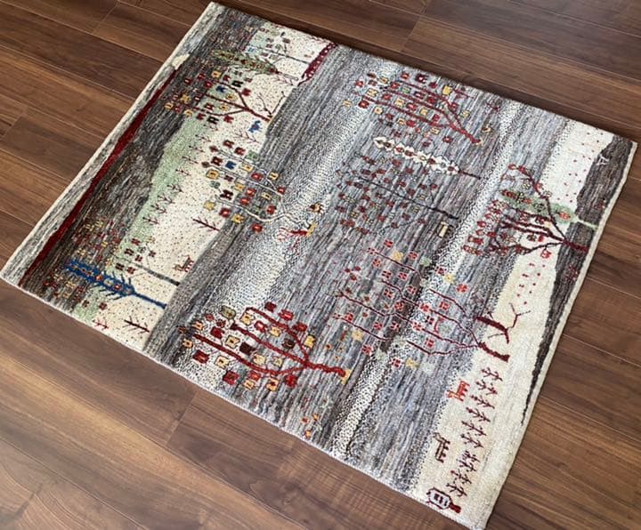 ゾランヴァリ ギャッベ 131×102cm ZOLLANVARI - メルカリ