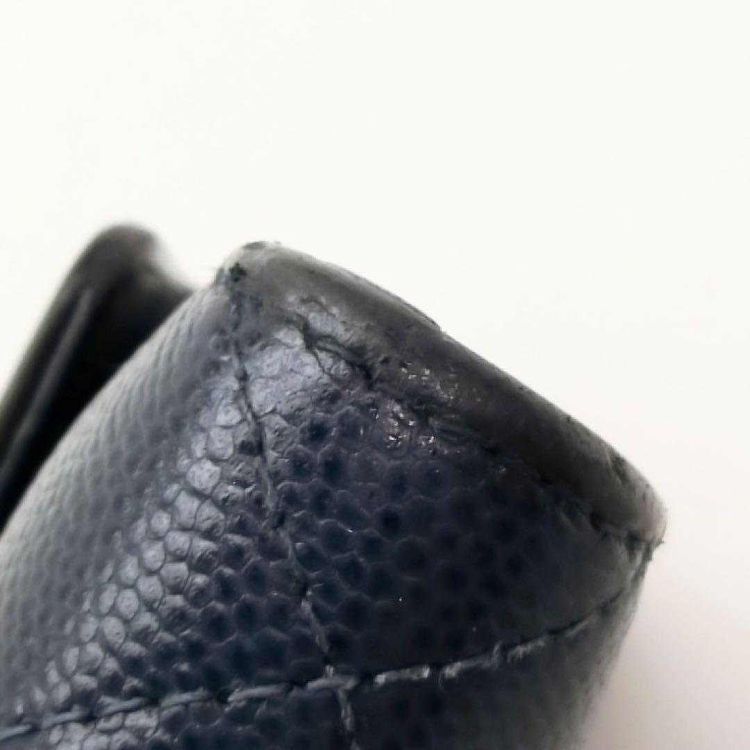 極美品✨CHANEL キャビアスキン CCフィリグリー 長財布 ココマーク
