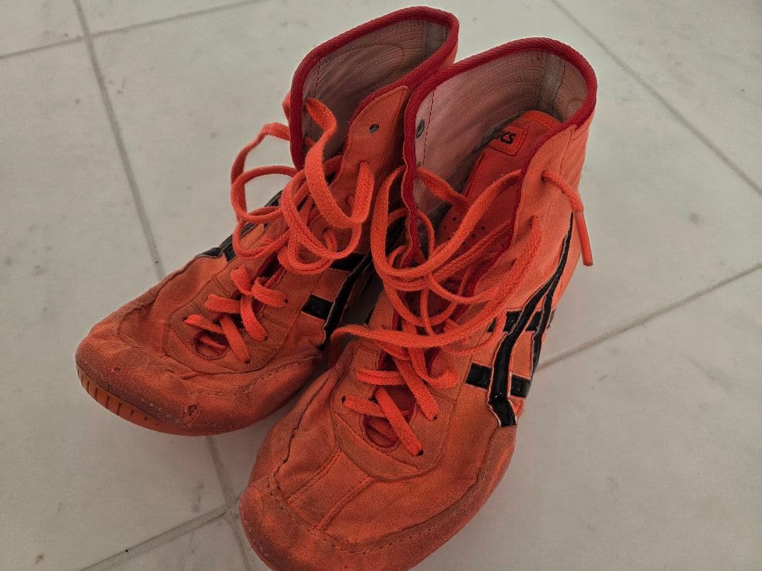 レスリング シューズ 24.5 旧オーダー wrestling レスリング シューズ