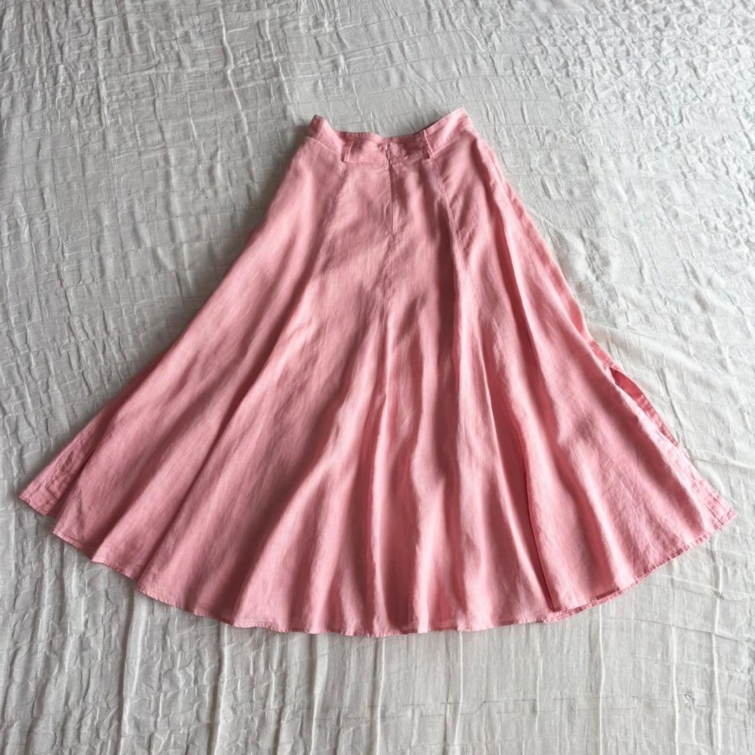 新品タグ付き Plage メルトン フレアスカート ナチュラル 2025 Plage