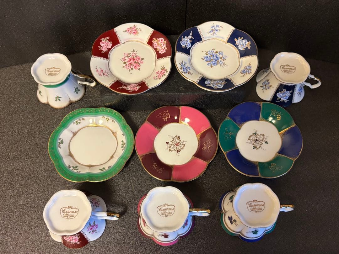 未使用品 HOYA エスプレッソ コレクション カップ&ソーサーセット ホーヤ