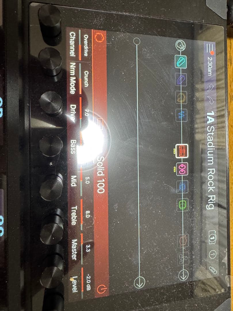 運動神経型様用LINE6 HELIX stadium XL ギターエフェクター - メルカリ