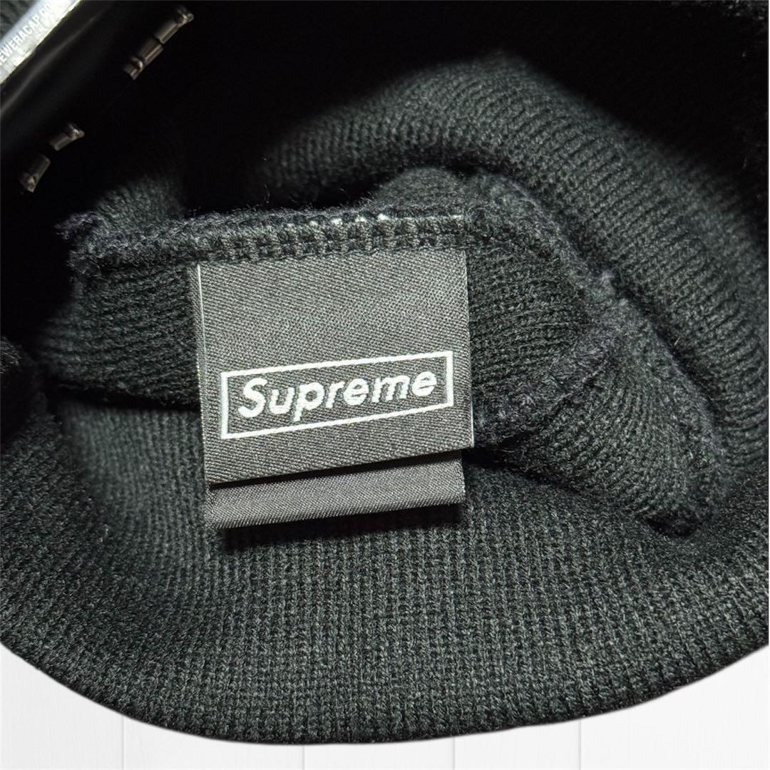 【田】Supreme×New Era Box Logo Beanie