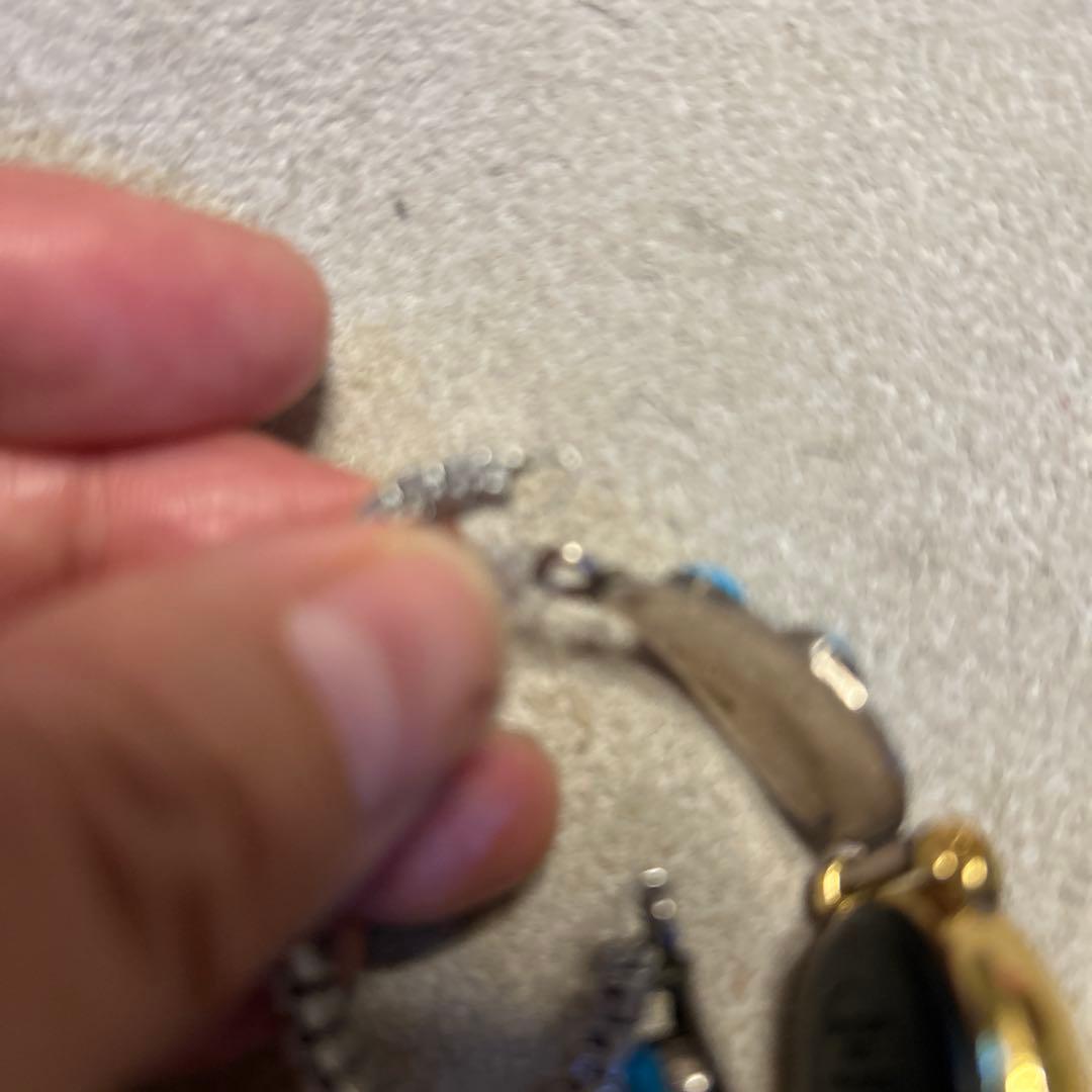 インディアンジュエリー　ターコイズ　ミッキーマウス　腕時計