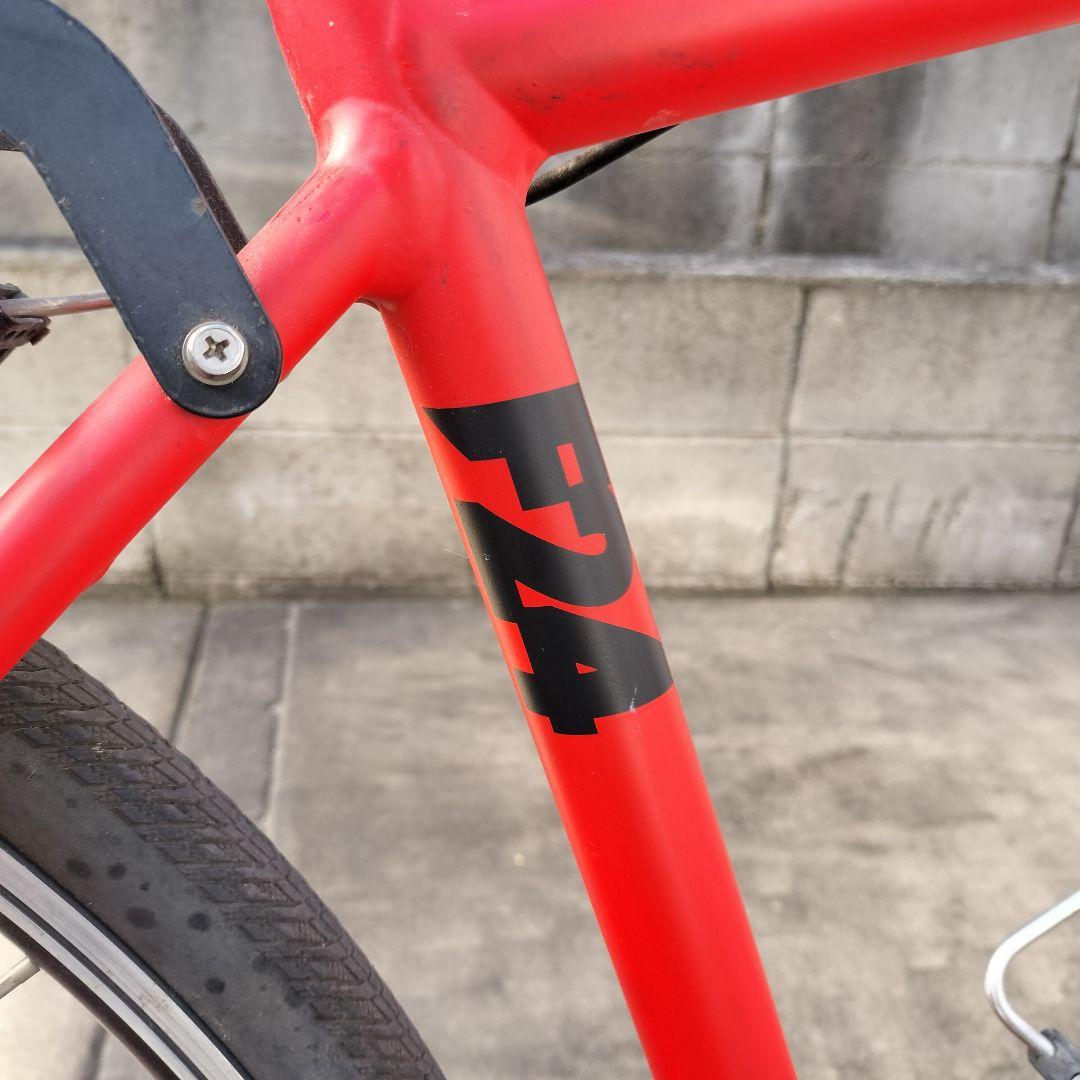 【直接渡し愛知】CYLVA F24 レッド BRIDGESTONE クロスバイク