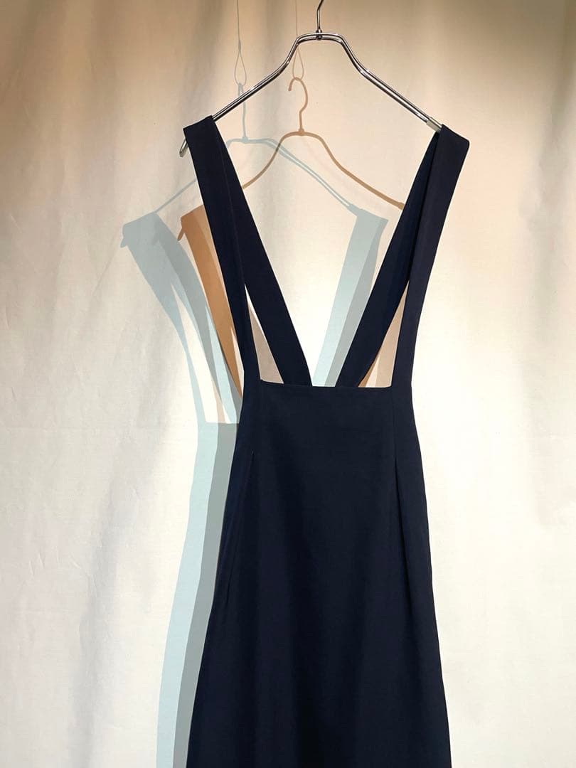 A/W2001 Y’s - ウールギャバサスペンダースカート ワイズ ヨウジ