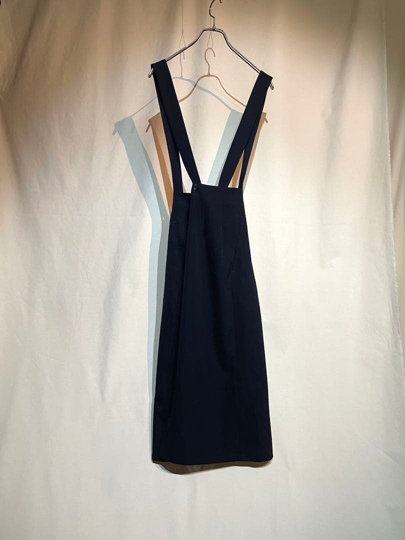 A/W2001 Y’s - ウールギャバサスペンダースカート ワイズ ヨウジ