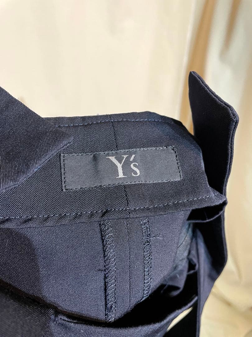 A/W2001 Y’s - ウールギャバサスペンダースカート ワイズ ヨウジ