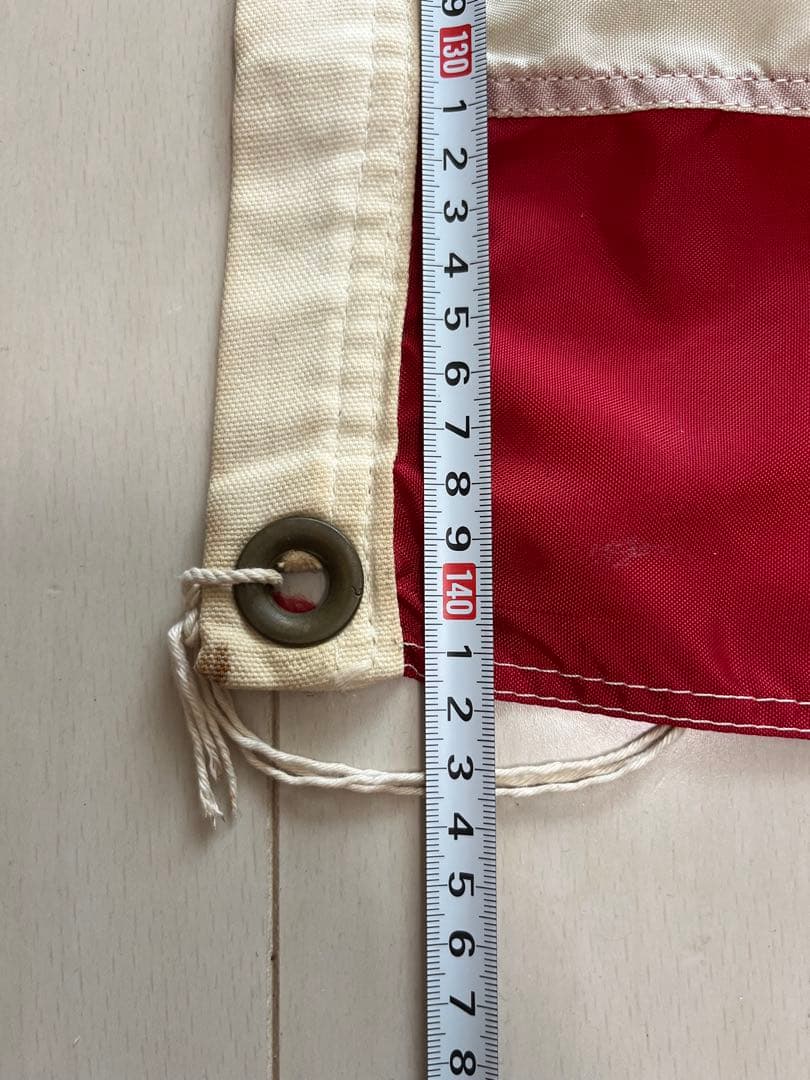 美品　ビンテージ　アメリカ　星条旗　フラッグ　アメリカンフラッグ　刺繍　大型