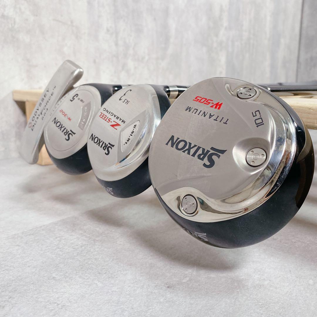 V792 スリクソン ミズノ メンズ ゴルフ クラブ フルセット 黒 初心者