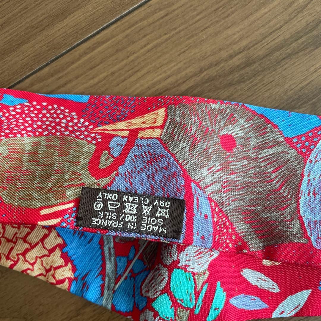 HERMES シルク　ツイリー