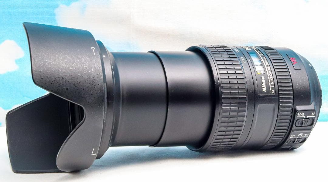Nikon AF-S 18-200mm VR⭐️手振れ補正付⭐️レンズフード付き