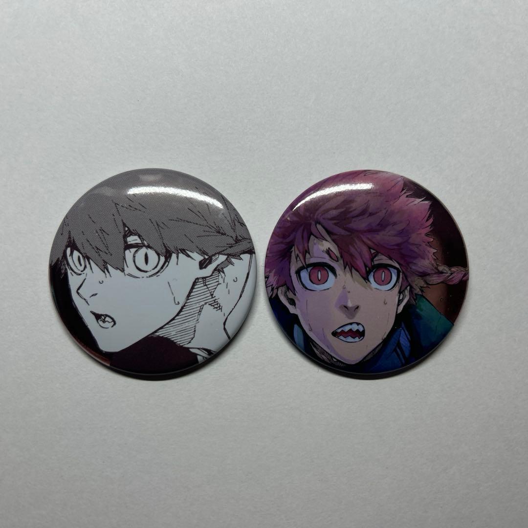 ブルーロック展 ブルロ展 黒名蘭世 缶バッジ - メルカリ