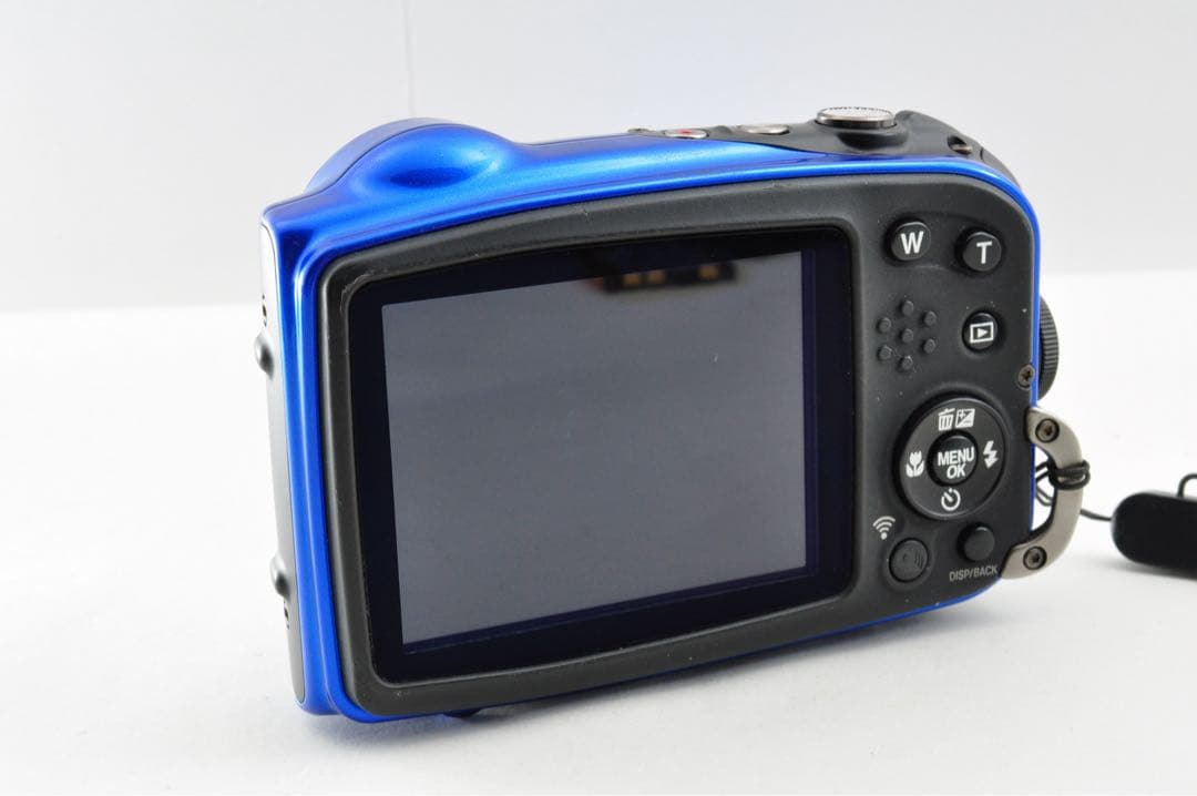 美品　FUJIFILM FinePix XP70 ブルー　デジカメ