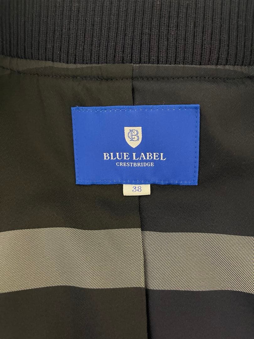 ブルーレーベルクレストブリッジ ブルゾン　ネイビー　38サイズ