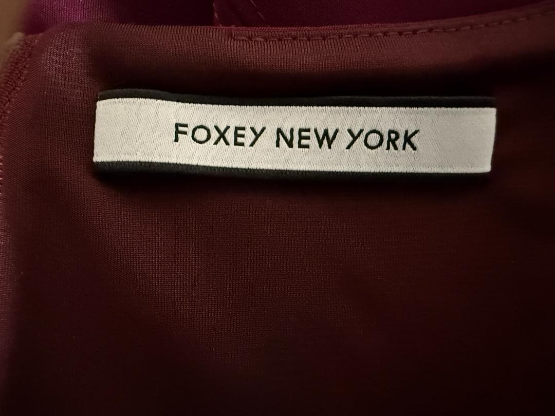 eric★FOXEY/フォクシーニューヨーク ドレス ベルフレア 38