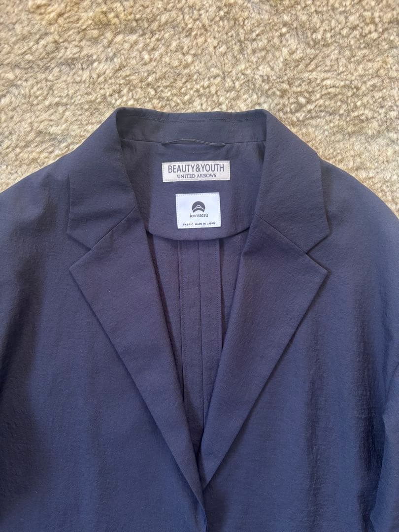 美品 beauty&youth セットアップ ネイビーKOMATSU PACK