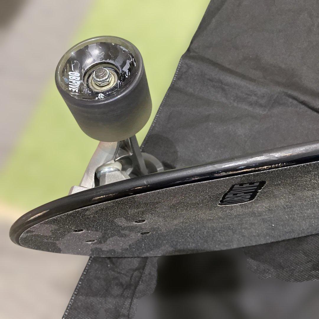 OBFIVE サーフスケート　31 黒カモフラ　USED