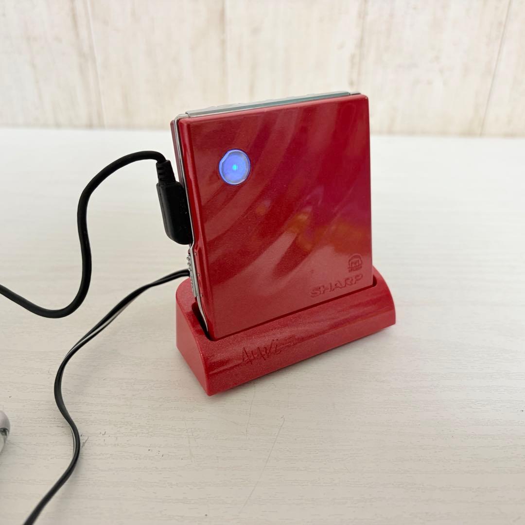 SHARP Auvi MDプレーヤー MD-DS77-R ジャンク