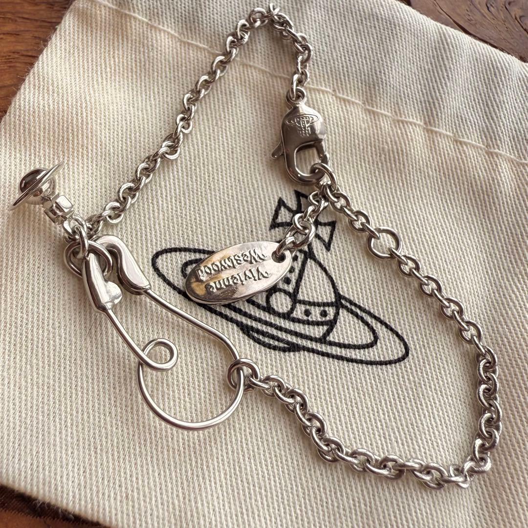 公式完売 VivienneWestwoodミニオーブ/安全ピンブレスレット
