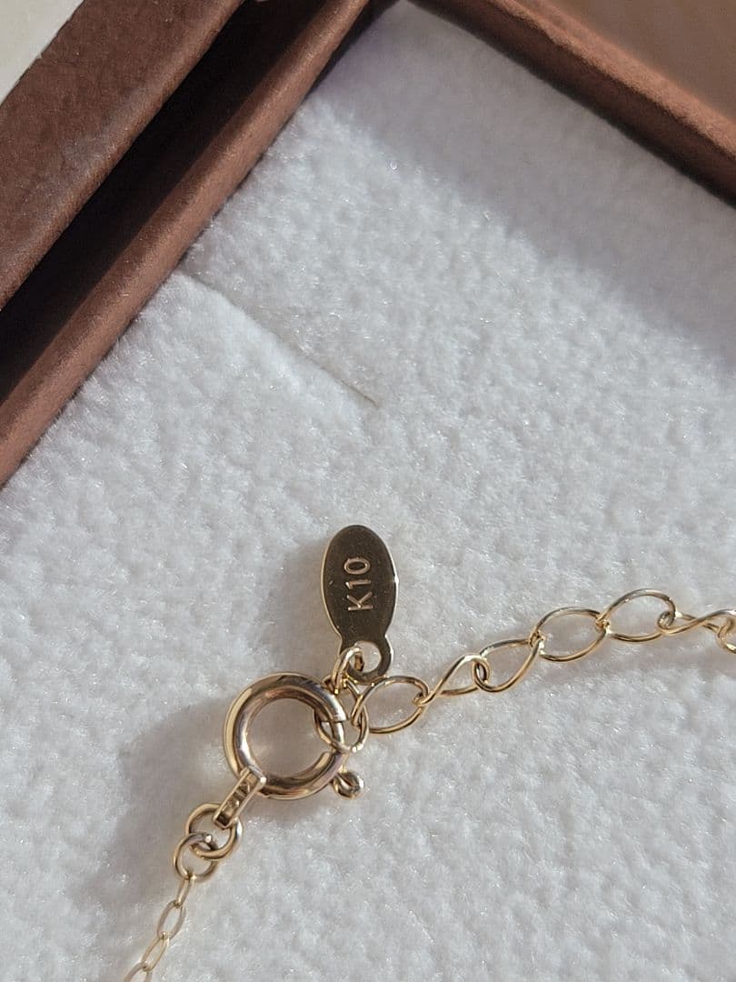 美品★K10 YG ブレスレット ジュエッテ Jouete オパール