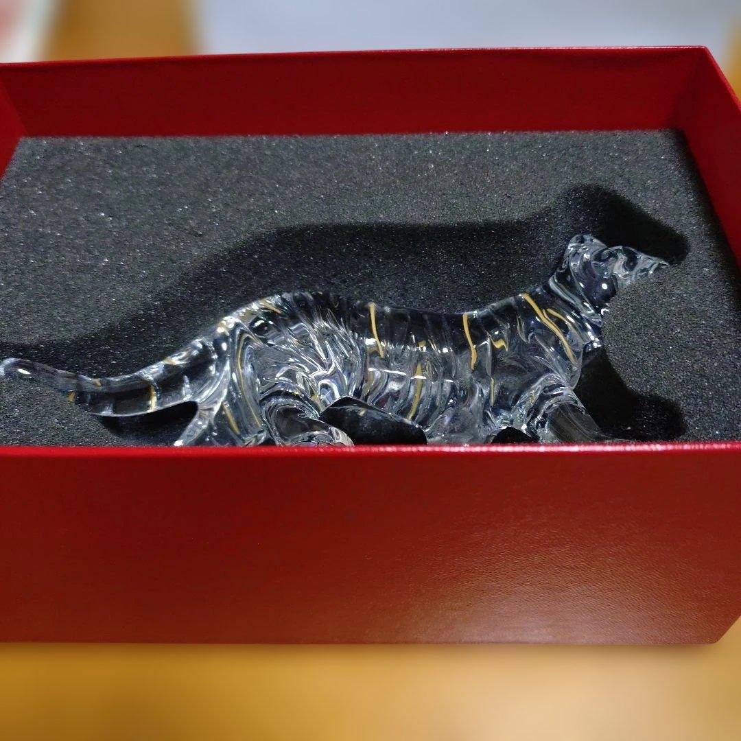 J*p様 Baccarat クリスタルガラス トラ 置物