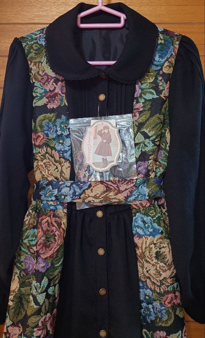 しまむら くる実 コラボ ノエル・ド・メモワールワンピース ゴブラン 匿名配送