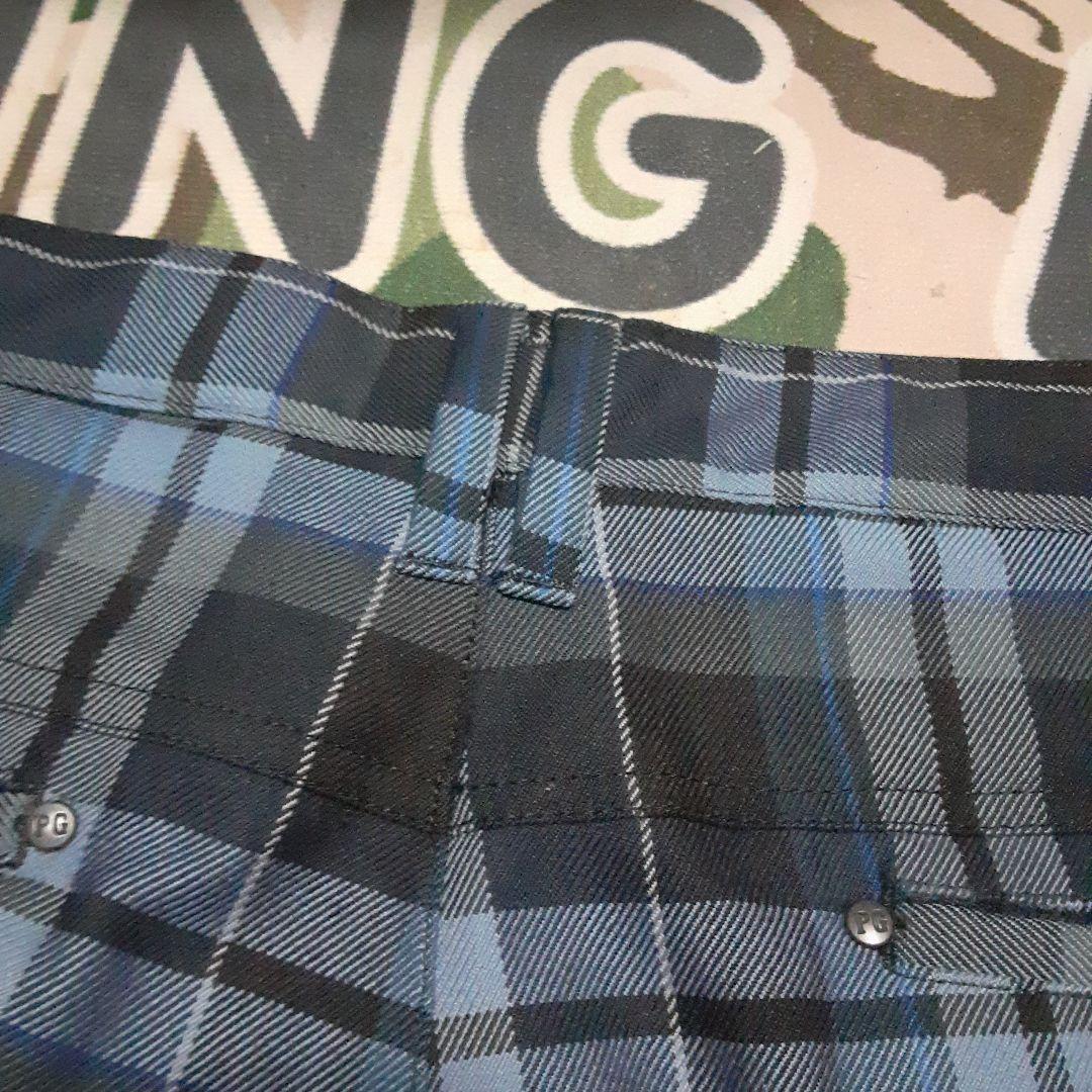 PEARLYGATES パーリーゲイツ　ウールチェックパンツ