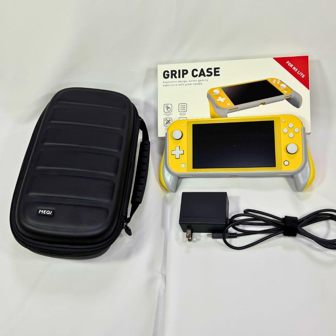 Nintendo Switch Lite 128GB グリップケース付き
