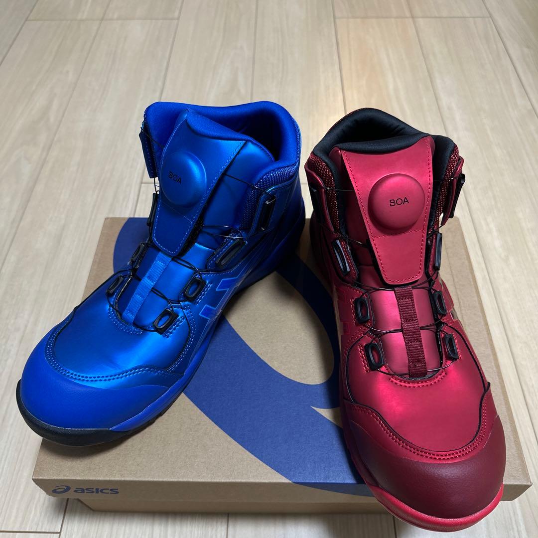 【左右色違い】27.0cm 限定生産 FCP304 アシックス 安全靴