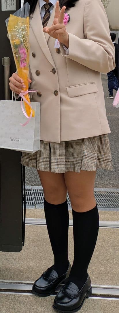 にょん【女の子160cm】入学式 卒業式 結婚式 子供服 フォーマル