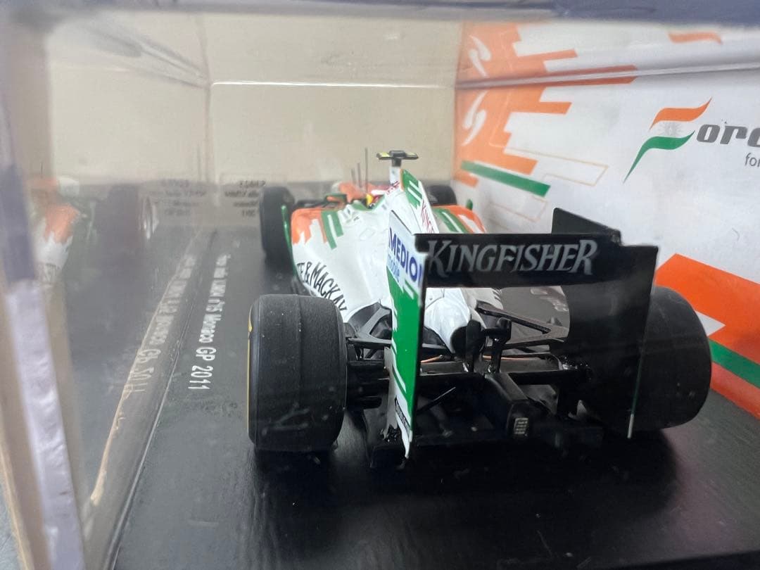 F1 Force India 2011ポールディレスタ直筆サイン入り1/43