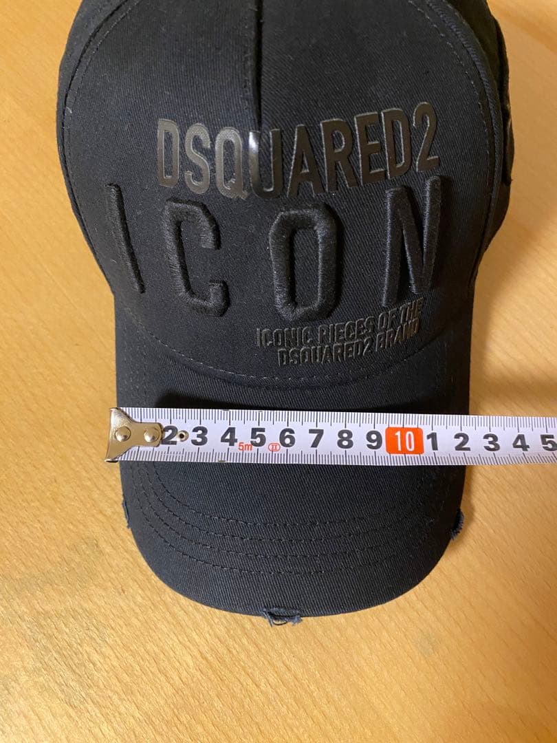 DSQUARED2 ICON ブラックキャップ　ディースクエアード✨希少✨