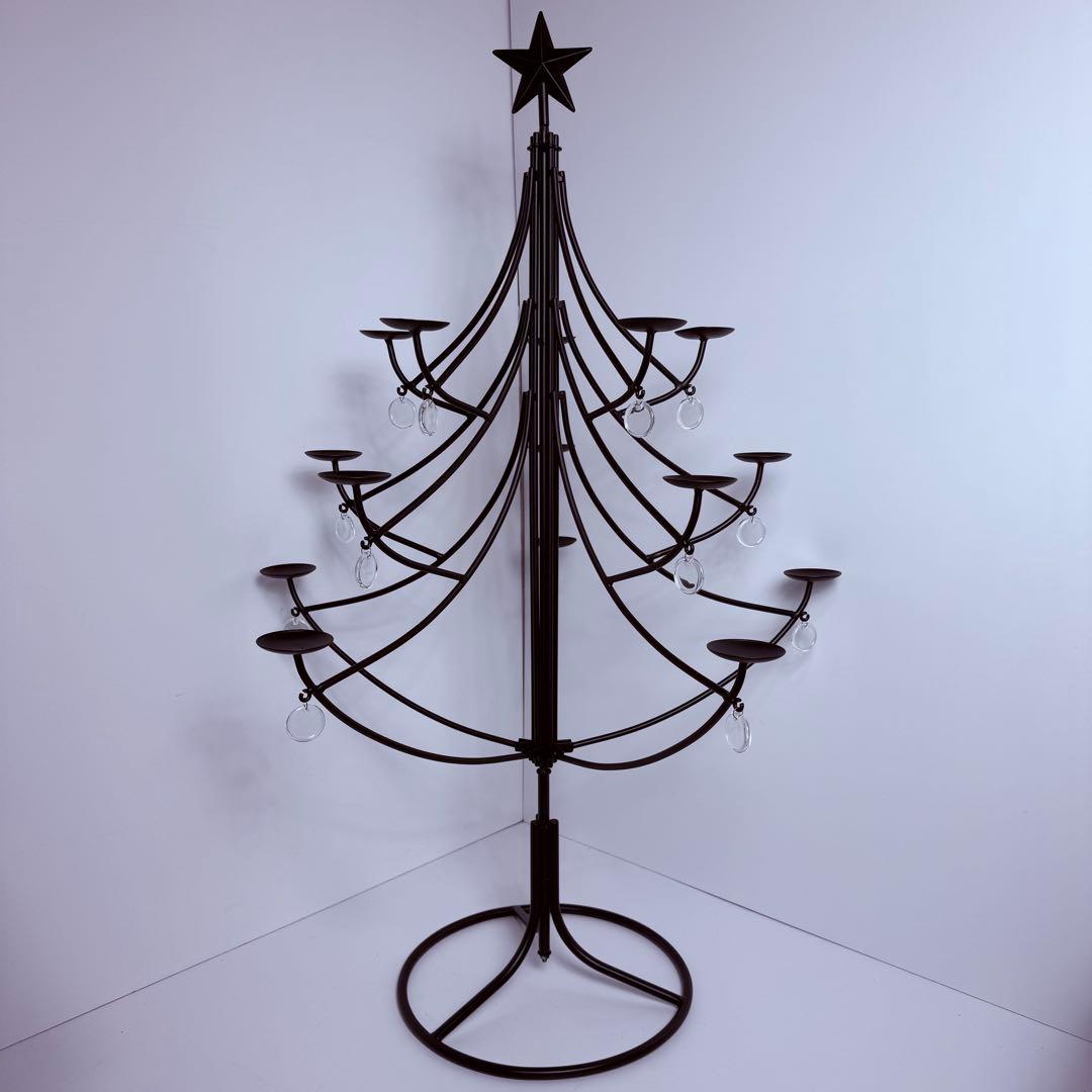 イデー アンティーク アイアンツリー クリスマスツリー オブジェ