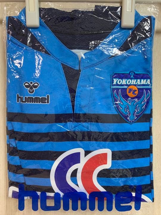 横浜FC hummel 2008 オーセンティックユニフォーム日本製 新品未開封