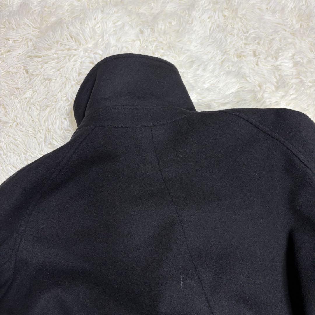 メゾンスペシャル　オーバーサイズ　ロングコート XL 黒　カシミア混