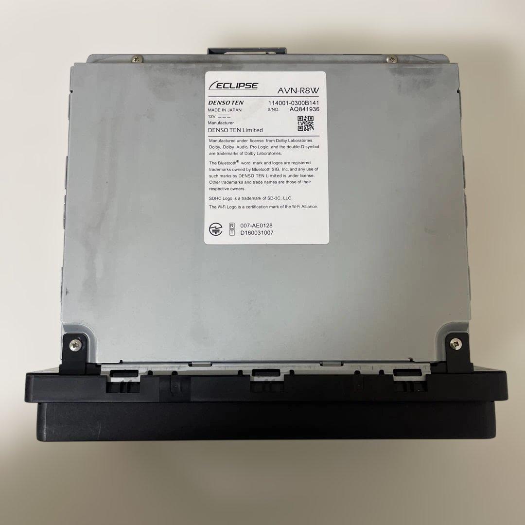 エクリプスナビゲーション AVN-R8W 非常に良い地図 2017