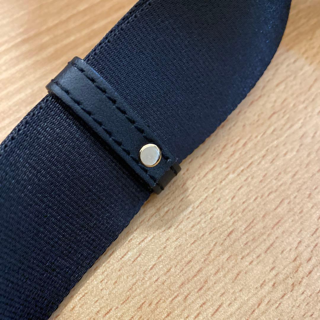 25S/S新作▼ VIOLAd’ORO / BIANCA ナイロンショルダー　黒