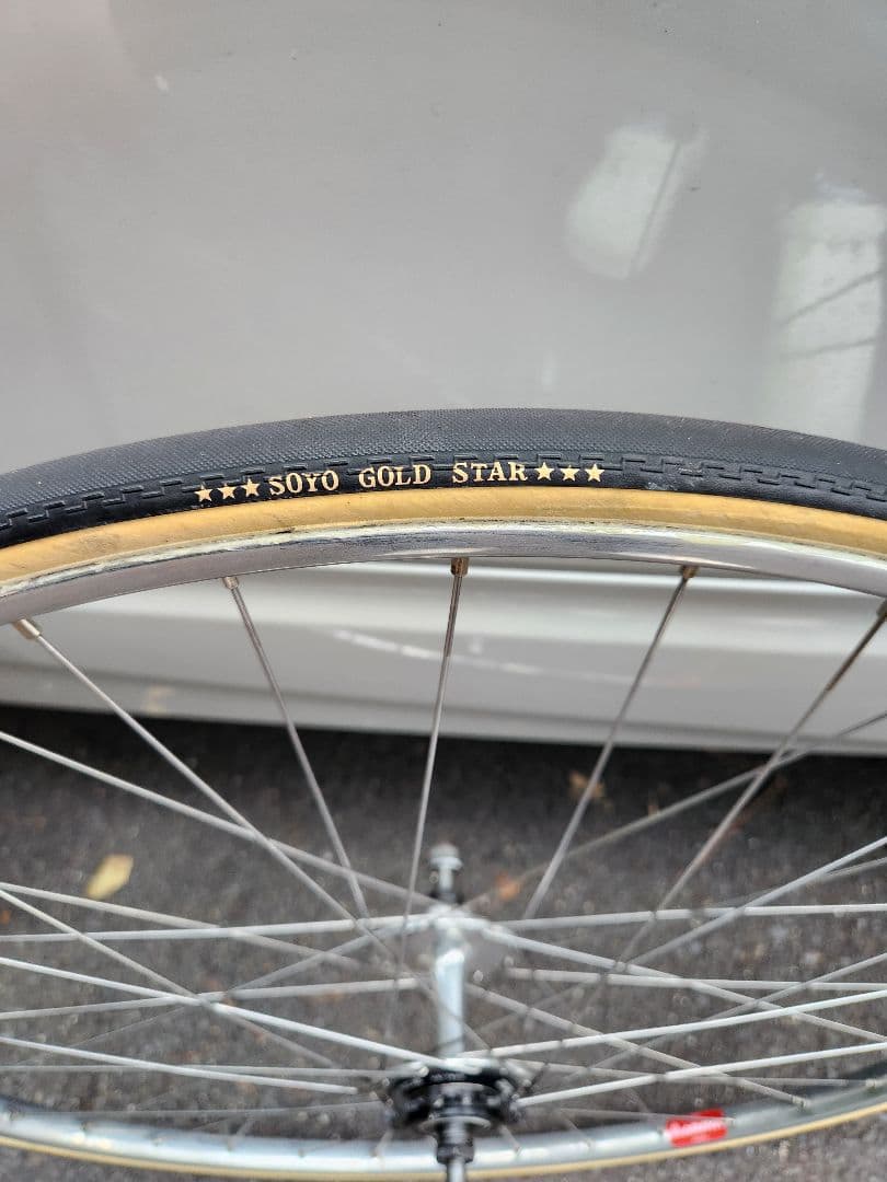 Dura-Ace ARAYAGOLD 完組ホイール 前後セット競輪 NJS認定