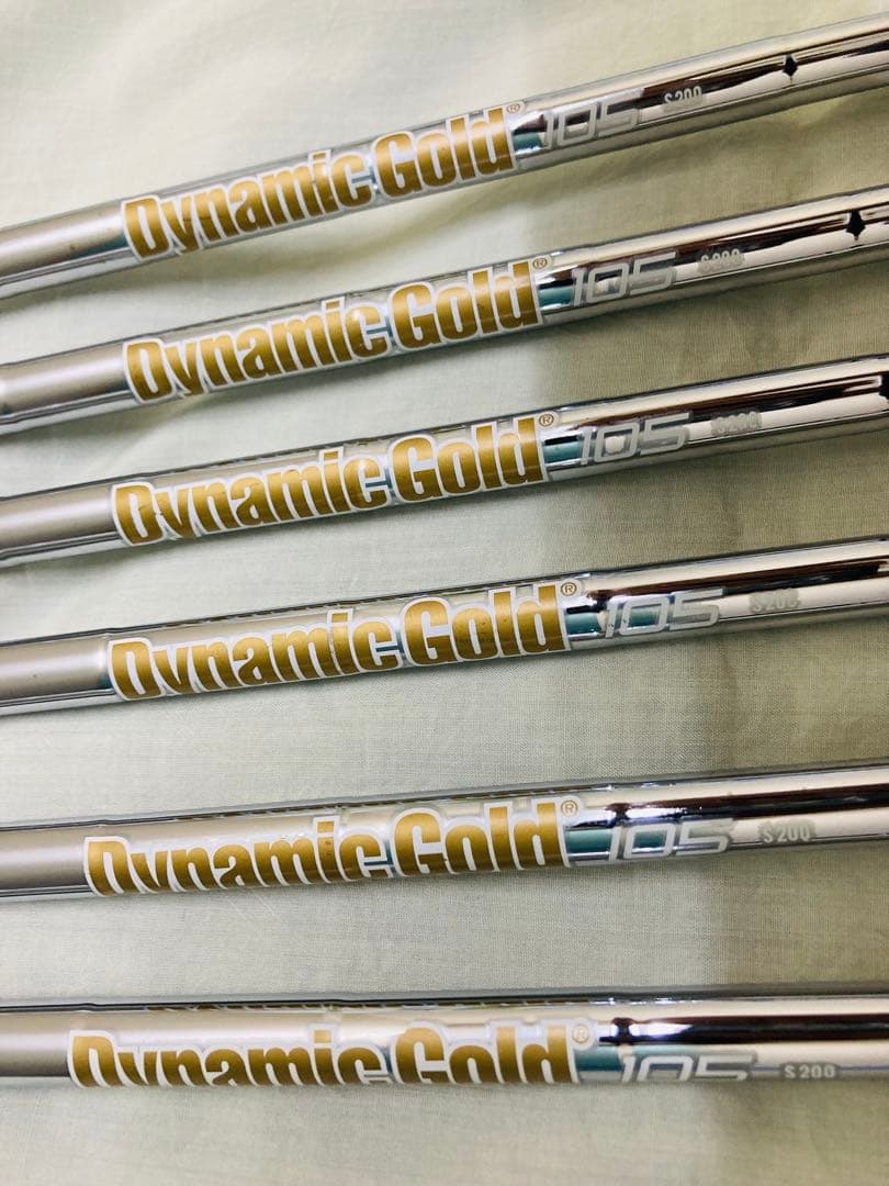 [美品]スリクソンZX5 アイアンセット 6本ダイナミックゴールド105S200