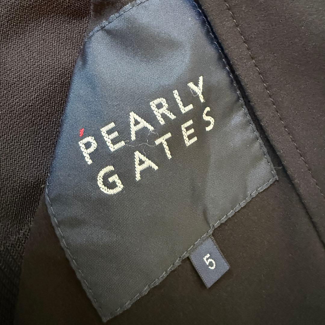 パーリーゲイツ　ジャケット　ブルゾン　黒　L〜XL相当　ジャージ　ブラック　5