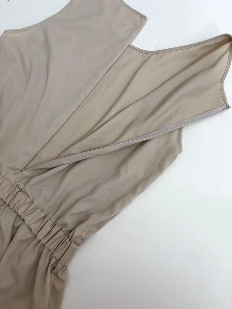 2025SS今季美品★ウィムガゼット　オックスオールインワン　ベージュ　F