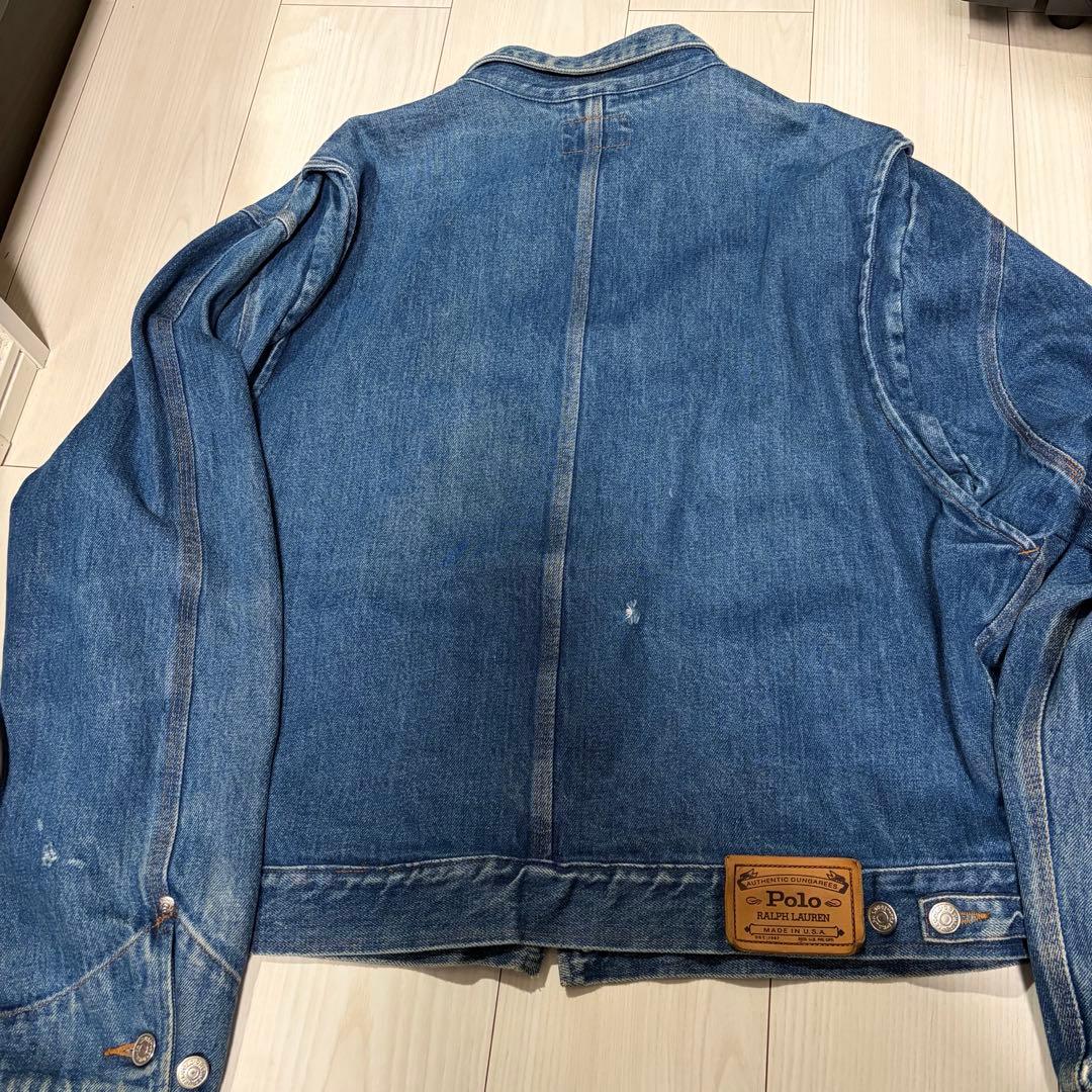 白タグPOLO RALPH LAUREN 90sデニムジャケット USAPOLO
