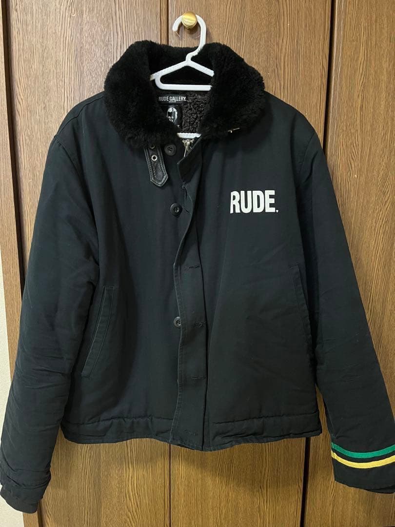RUDE GALLERY (ルードギャラリー) ボアジャケット Mサイズ　希少