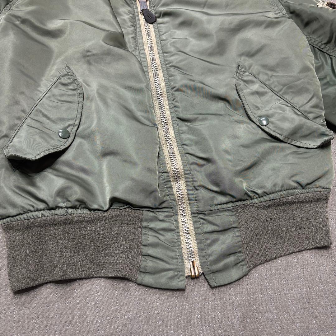 90s MA-1 ALPHA フライトJKT MIL-J-82790E USA製