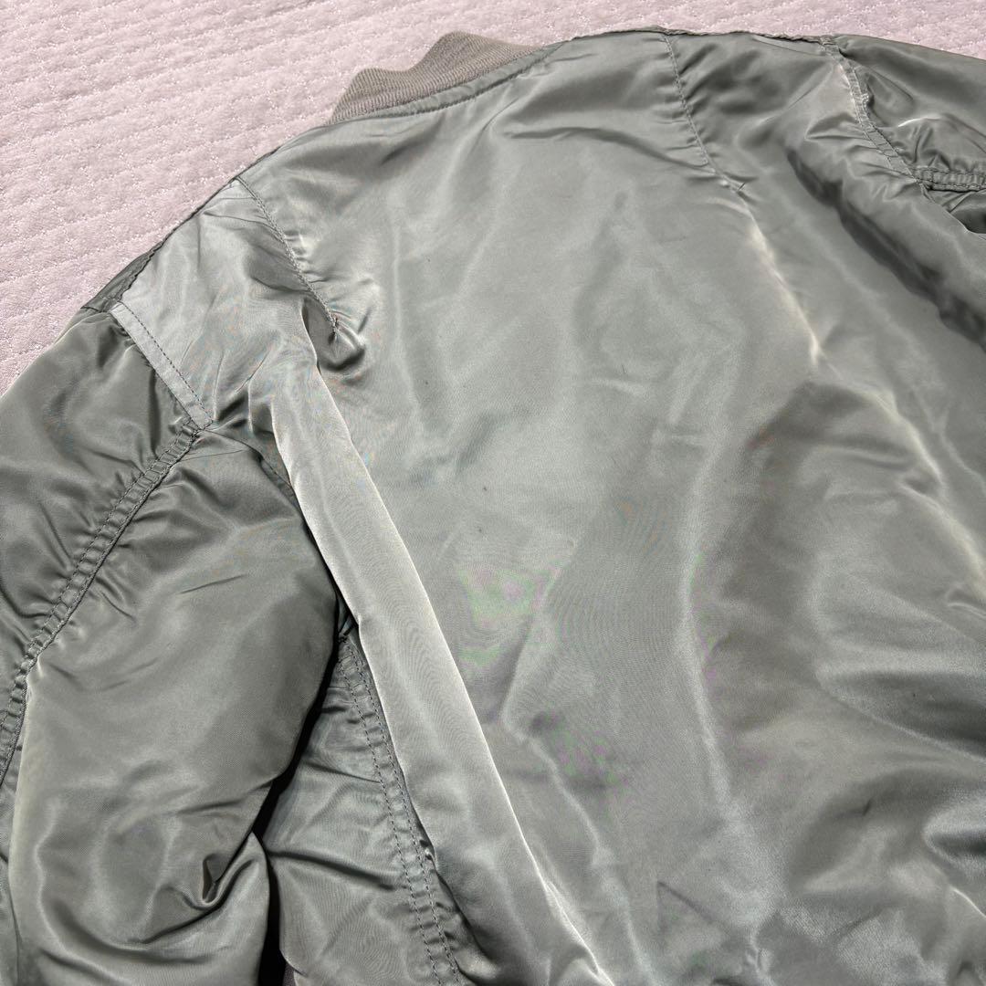 90s MA-1 ALPHA フライトJKT MIL-J-82790E USA製