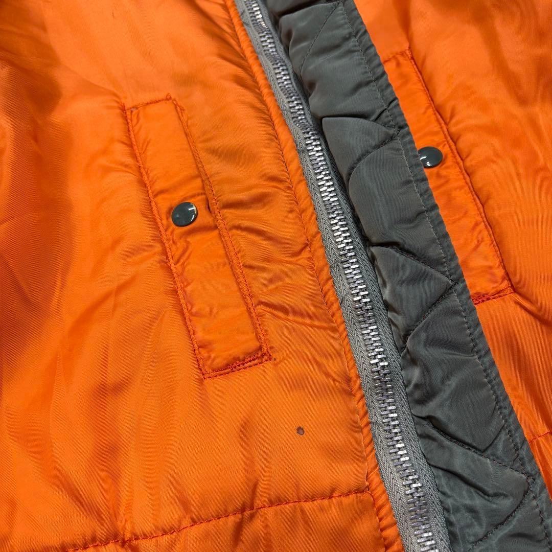 90s MA-1 ALPHA フライトJKT MIL-J-82790E USA製