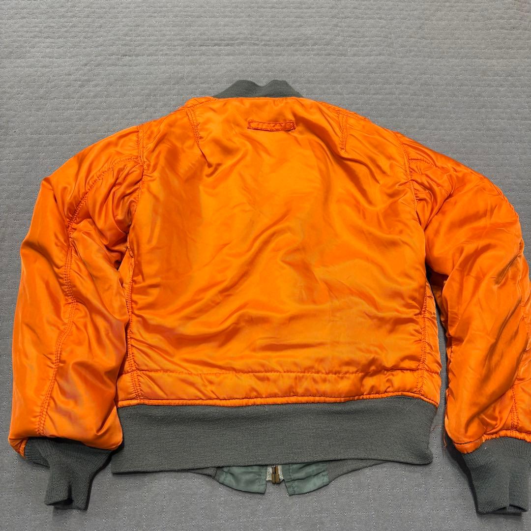 90s MA-1 ALPHA フライトJKT MIL-J-82790E USA製