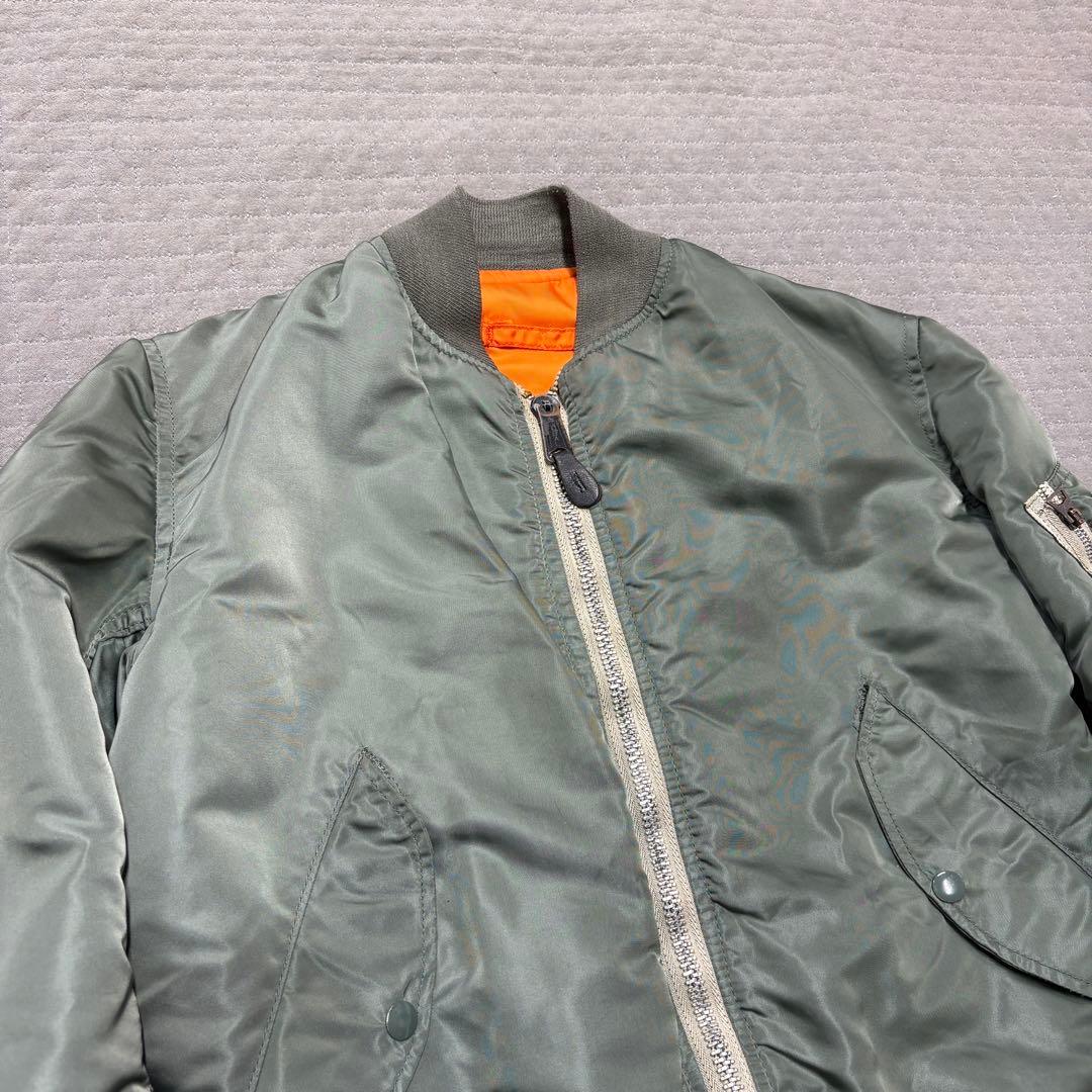 90s MA-1 ALPHA フライトJKT MIL-J-82790E USA製